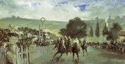 Edouard Manet The Races at Longchamp France oil painting artist